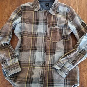 100% Cotton Prana Flannel Button Down